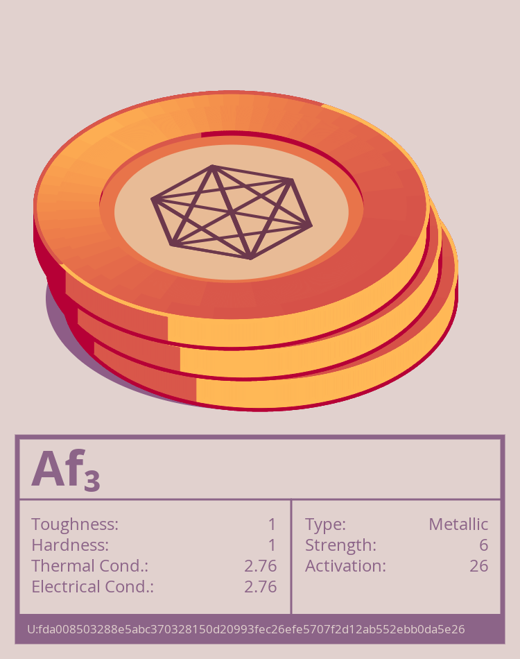 Af₃ molecule